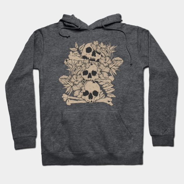 Skull and Crossbones Hoodie by Jess Adams